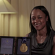 Vonetta Flowers discussing her gold-medal moment
Vonetta Flowers